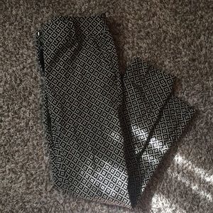 LOFT skinny patterned dress pants